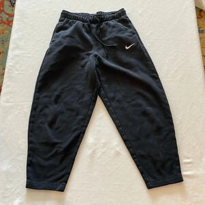 Nike NSW Essential Women’s Fleece Curve Pants sweats Black DD5636-010‎ XS EUC